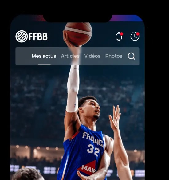 Télécharger l'application FFBB